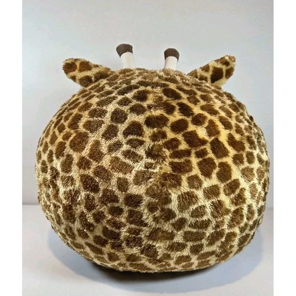 TY Beanie Ballz Tippy The Giraffe XL 13.5" Stuffed Animal Purple Glitter Eyes - Picture 3 of 10